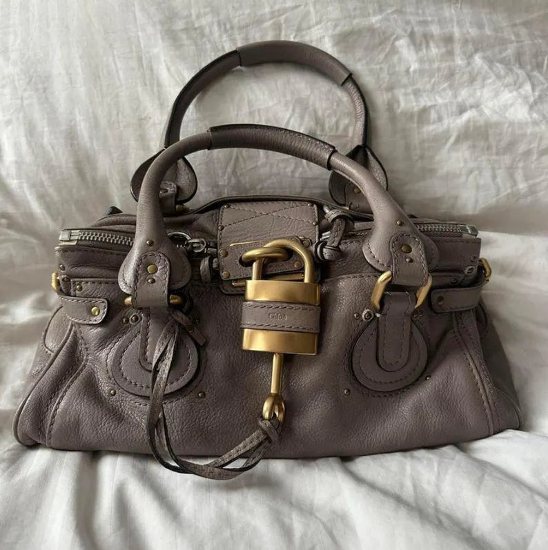 Preowned Chloé Paddington Shoulder Bag – Authentic Vintage Designer Handbag