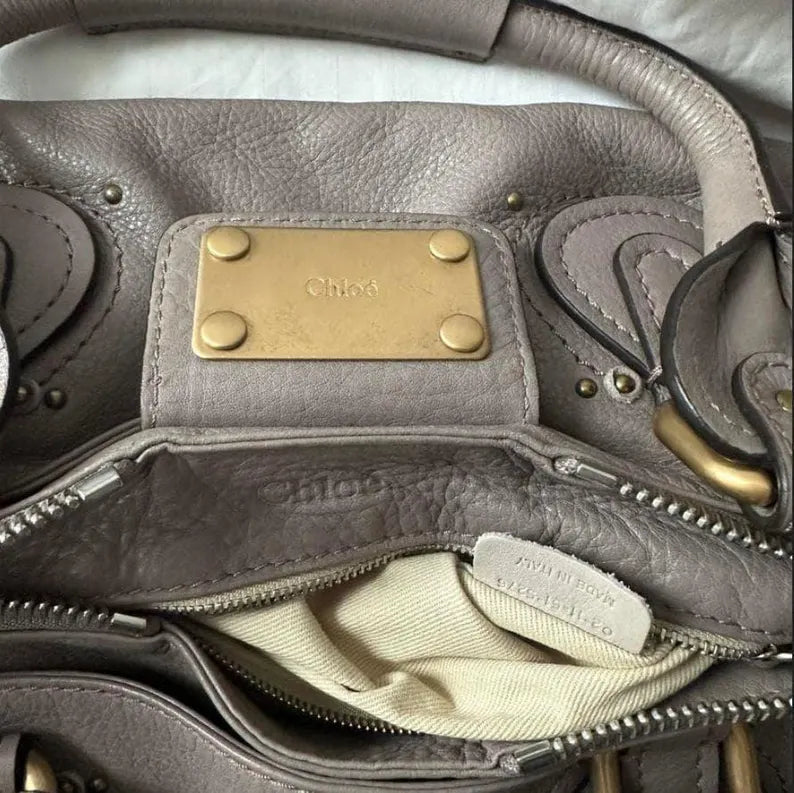 Preowned Chloé Paddington Shoulder Bag – Authentic Vintage Designer Handbag