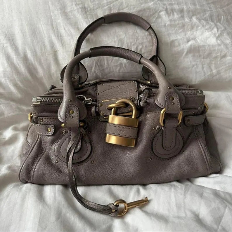 Preowned Chloé Paddington Shoulder Bag – Authentic Vintage Designer Handbag